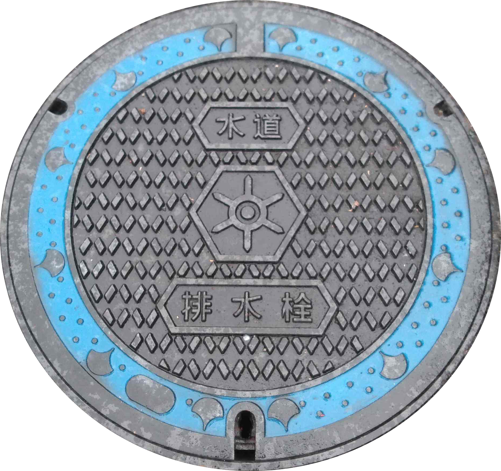 排水栓（丸い蓋）の例